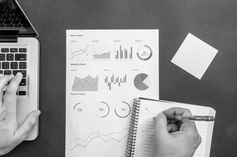 man crunching numbers for an seo agency in charlotte nc