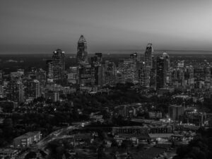 skyline view of charlotte nc representing the best web design companies charlotte nc