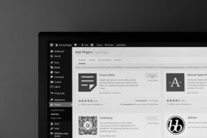 wordpress dashboard representing best website platform for small business
