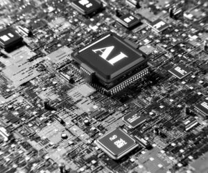 computer chip with AI on it representing fix ai website